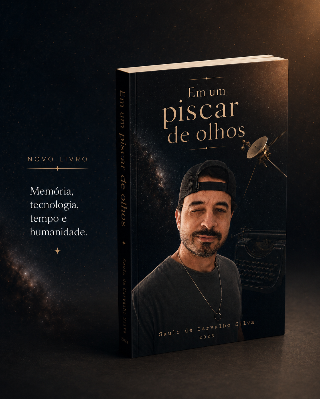 Capa do livro Em um piscar de olhos