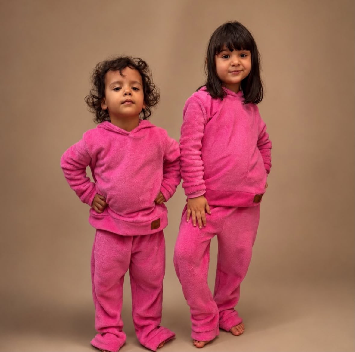 Conjunto infantil rosa