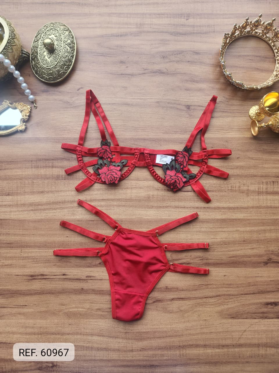 Conjunto vermelho