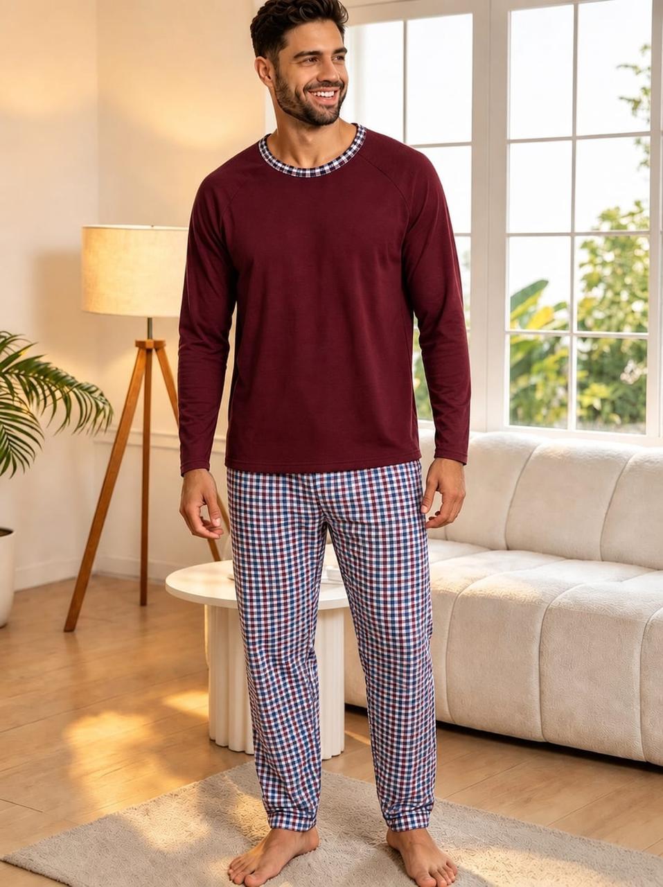 Pijama vinho